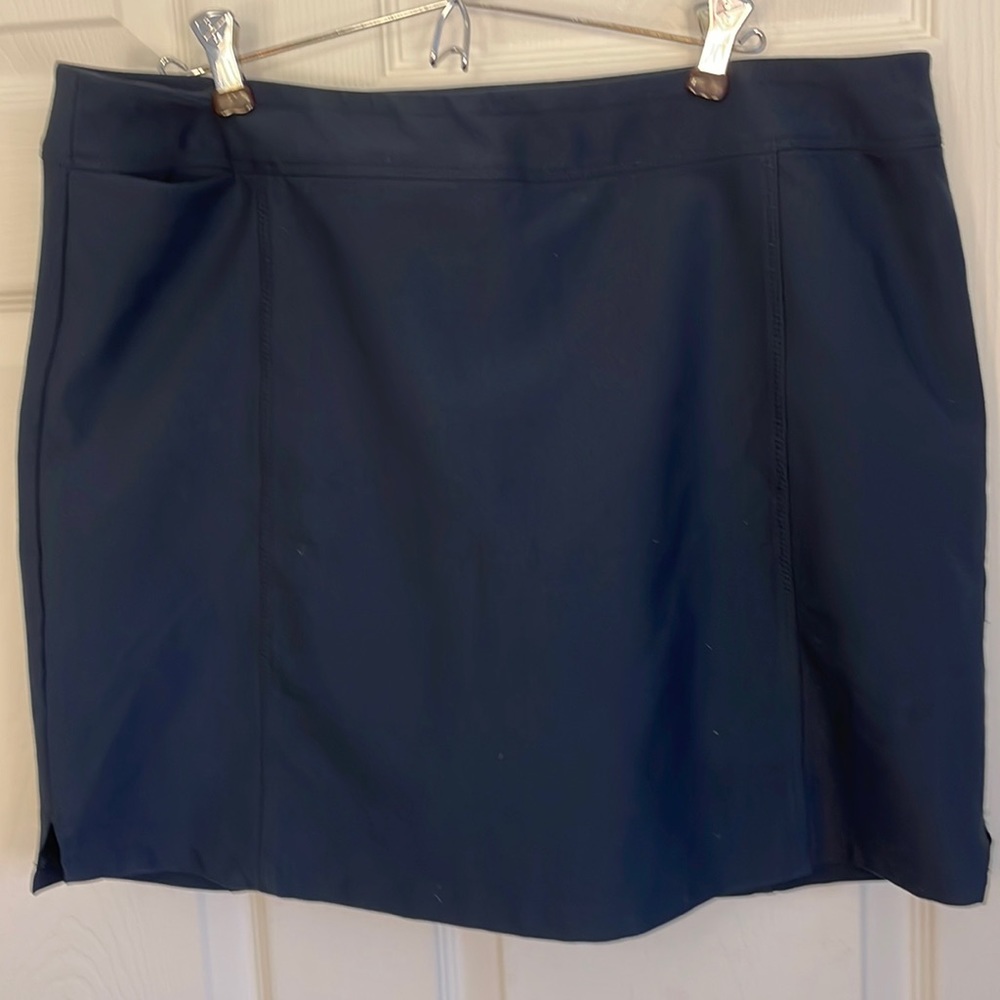 Adidas Athletic Golf Skirt Navy